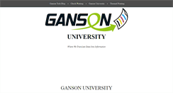 Desktop Screenshot of ganson.com